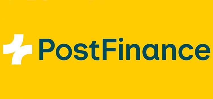 Das neue Logo der Postfinance
